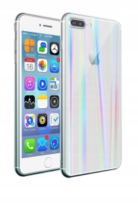 ETUI CLEAR ACRYL DO IPHONE 7 8 LASER CASE+SZKŁO