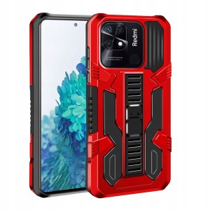 ETUI DO XIAOMI REDMI 10C PANCERNE CASE PODSTAWKA MOCNE ARMOR + SZKŁO
