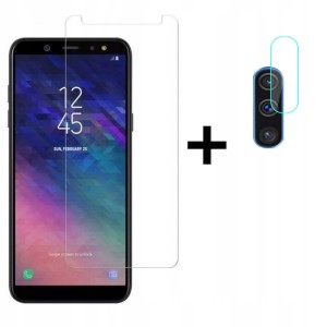 2w1 SZKŁO na EKRAN + APARAT do SAMSUNG A7 2018