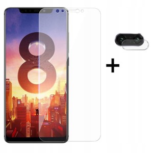 2w1 SZKŁO na EKRAN + APARAT do XIAOMI MI 8 LITE