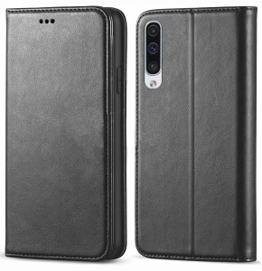 ETUI Z KLAPKĄ PORTFEL DO SAMSUNG A50 MAGNET SMART