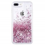 ETUI BROKAT DO IPHONE 7 8 PLUS LIQUID CASE + SZKŁO