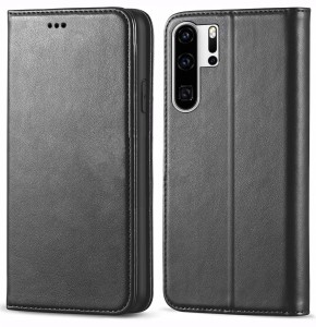 ETUI Z KLAPKĄ PORTFEL DO HUAWEI P30 PRO MAGNET