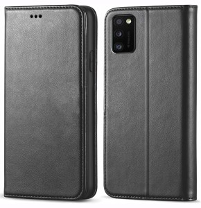 ETUI Z KLAPKĄ PORTFEL DO SAMSUNG A41 MAGNET SMART KABURA CASE GŁADKIE
