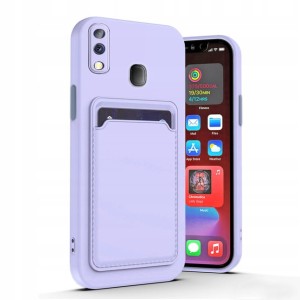 ETUI DO SAMSUNG A20E SILIKON NA KARTE CASE + SZKŁO