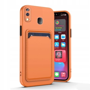 ETUI DO SAMSUNG A20E SILIKON NA KARTE CASE + SZKŁO