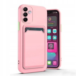 ETUI DO SAMSUNG S23 FE SILIKON OCHRONA APARATU CASE NA KARTE SLIM + SZKŁO