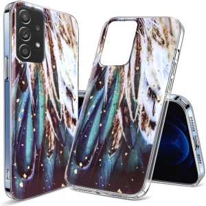 ETUI DO SAMSUNG A52 / A52 5G GLAMOUR SILIKON GLITTER BROKATOWE CASE + SZKŁO