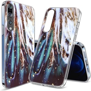 ETUI DO HUAWEI P20 PRO GLAMOUR SILIKON GLITTER BROKATOWE CASE + SZKŁO