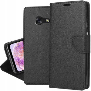 ETUI Z KLAPKĄ DO SAMSUNG A5 2017 PORTFEL FANCY SMART MAGNET KABURA CASE