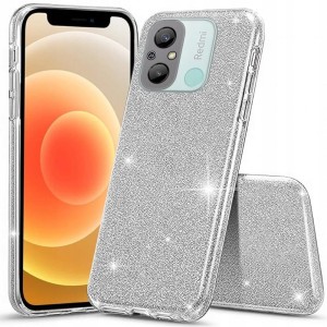 ETUI DO XIAOMI REDMI 12C BROKATOWE CASE + SZKŁO