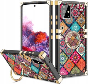 ETUI GLAMOUR DO SAMSUNG A51 4G RING CASE + SZKŁO