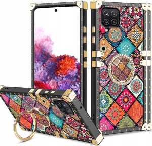 ETUI GLAMOUR DO HUAWEI P40 LITE RING CASE + SZKŁO