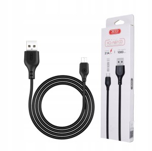 XO Kabel USB-MICRO do SAMSUNG HUAWEI 2,1A 1m