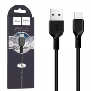 SZYBKI KABEL HOCO X20 TYPE-C 1M 3A SAMSUNG HUAWEI XIAOMI