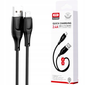 SZYBKI KABEL XO-NB238 USB-MICRO Przewód 2,4A 1M DO SAMSUNG HUAWEI