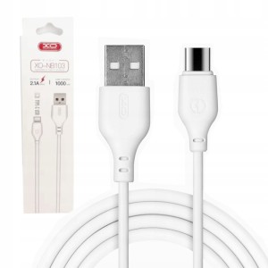 XO SZYBKI KABEL XO-NB103 USB TYPE-C do SAMSUNG HUAWEI XIAOMI 2,1A 1m