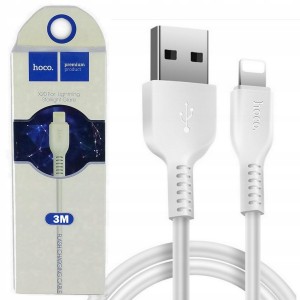 KABEL HOCO USB-LIGHNING Przewód do IPHONE 2A 3M