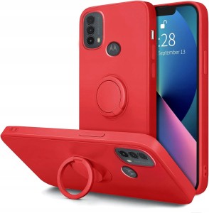 ETUI DO MOTOROLA MOTO E20 / E30 / E40 RING CASE SOFT + SZKŁO