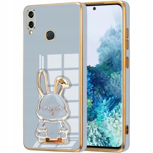 ETUI GLAMOUR DO XIAOMI REDMI NOTE 7 KRÓLIK UCHWYT PODSTAWKA SILIKON + SZKŁO