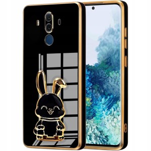ETUI GLAMOUR DO HUAWEI MATE 10 PRO KRÓLIK UCHWYT SILIKON CASE 6D + SZKŁO