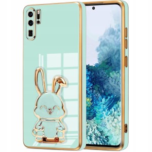ETUI GLAMOUR 6D DO HUAWEI P30 PRO KRÓLIK UCHWYT PODSTAWKA SILIKON