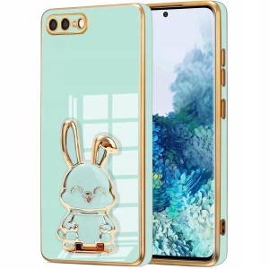 ETUI GLAMOUR DO IPHONE 7 PLUS / 8 PLUS KROLIK UCHWYT SILIKON CASE + SZKŁO