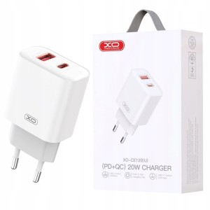 ŁADOWARKA SIECIOWA UNIWERSALNA XO-CE12 20W MOCNA DO TELEFONU