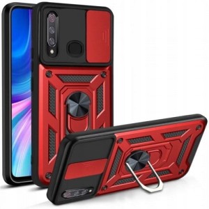 ETUI PANCERNE DO SAMSUNG A50 SLIDE RING + SZKŁO