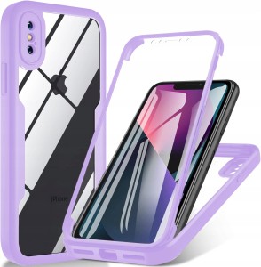 ETUI PANCERNE 360 DO IPHONE X / XS SILIKON TPU OCHRONA APARATU CASE