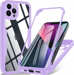 ETUI PANCERNE 360 DO IPHONE 14 PRO SILIKON TPU OCHRONA APARATU CASE