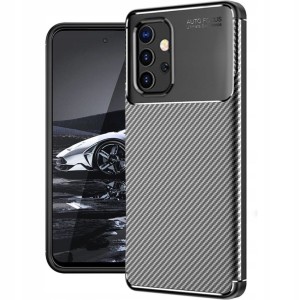 ETUI DO SAMSUNG A52 4G / 5G CARBON PANCERNE SILIKON KARBON SLIM + SZKŁO