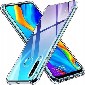 ETUI DO HUAWEI P SMART 2019 CLEAR ANTI-SHOCK SLIM + SZKŁO