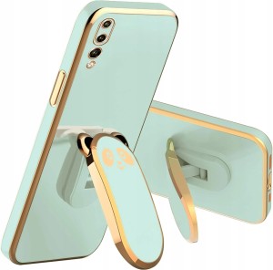 ETUI GLAMOUR DO HUAWEI P20 PRO PANDA UCHWYT PODSTAWKA SILIKON CASE + SZKŁO