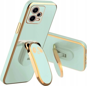 ETUI DO XIAOMI REDMI NOTE 12 PRO 5G GLAMOUR PANDA UCHWYT 6D SILIKON + SZKŁO