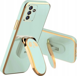 ETUI DO SAMSUNG A55 5G GLAMOUR PANDA UCHWYT PODSTAWKA CASE SILIKON + SZKŁO