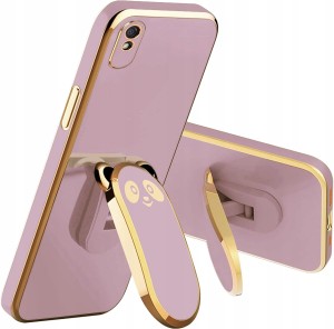 ETUI GLAMOUR DO XIAOMI REDMI 9A PANDA UCHWYT PODSTAWKA SILIKON CASE + SZKŁO