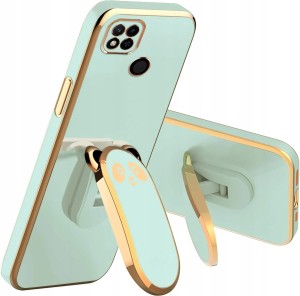 ETUI GLAMOUR DO XIAOMI REDMI 9C PANDA UCHWYT PODSTAWKA SILIKON CASE + SZKŁO