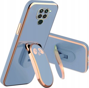 ETUI GLAMOUR DO XIAOMI REDMI NOTE 9 PANDA UCHWYT PODSTAWKA SILIKON + SZKŁO