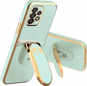ETUI DO SAMSUNG A33 5G GLAMOUR PANDA UCHWYT PODSTAWKA CASE SILIKON + SZKŁO