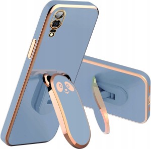 ETUI DO HUAWEI P20 GLAMOUR PANDA UCHWYT PODSTAWKA 6D SILIKON CASE + SZKŁO