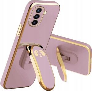 ETUI DO HUAWEI NOVA Y70 GLAMOUR PANDA UCHWYT PODSTAWKA SILIKON CASE + SZKŁO