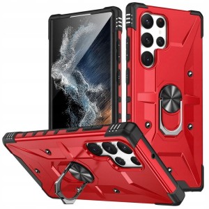 ETUI PANCERNE DO SAMSUNG S23 ULTRA ARMOR MAGNET RING MOCNE CASE