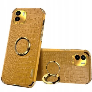ETUI DO XIAOMI REDMI A1 / A2 SKÓRA KROKODYLA CASE RING + SZKŁO
