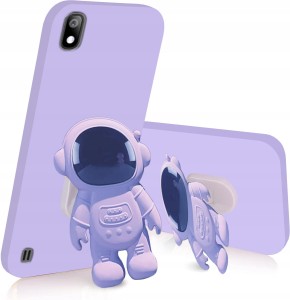 ETUI SILIKON ASTRONAUTA 6D DO SAMSUNG A10 UCHWYT PODSTAWKA CASE + SZKŁO