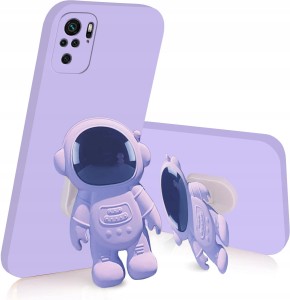ETUI SILIKON ASTRONAUTA 6D DO XIAOMI REDMI NOTE 10 UCHWYT PODSTAWA + SZKŁO