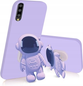 ETUI SILIKON ASTRONAUTA 6D DO SAMSUNG A50 UCHWYT PODSTAWKA CASE + SZKŁO