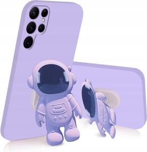 ETUI SILIKON ASTRONAUTA 6D DO SAMSUNG S23 ULTRA UCHWYT PODSTAWA CASE