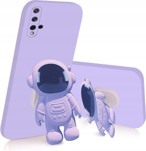 ETUI SILIKON ASTRONAUT DO HUAWEI NOVA 5T / HONOR 20 UCHWYT PODSTAWA + SZKŁO