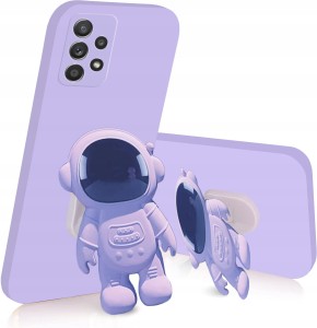 ETUI SILIKON ASTRONAUTA 6D DO SAMSUNG A53 5G UCHWYT PODSTAWA CASE + SZKŁO